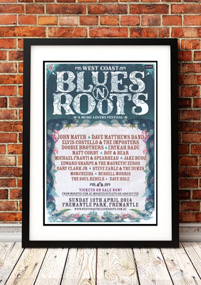John Mayer / Elvis Costello / Doobie Brothers 'Western Australia Blues and Roots Festival' - Australia 2014-0