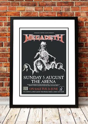 Megadeth ‘The Arena’ Brisbane, Australia 2001