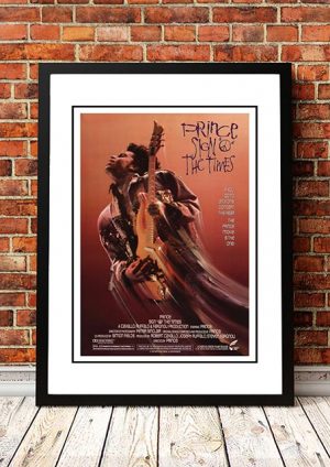 Prince ‘Sign O’ The Times’ Movie Poster 1987