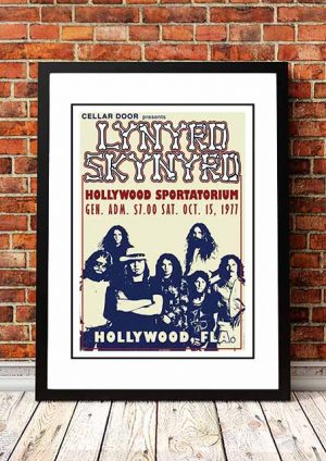 Lynyrd Skynyrd ‘Hollywood Sportatorium’ Florida, USA 1977