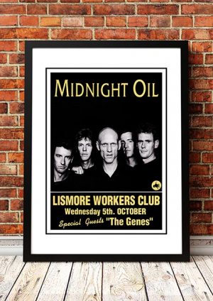 Midnight Oil ‘Lismore Workers Club’ Lismore, Australia 1994