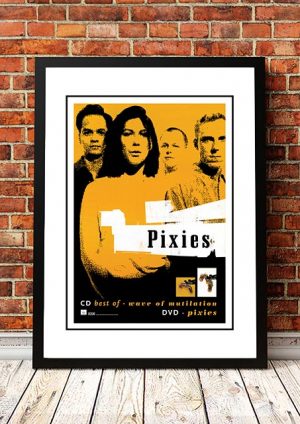 Pixies ‘Wave Of Mutilation’ In Store Poster 2004