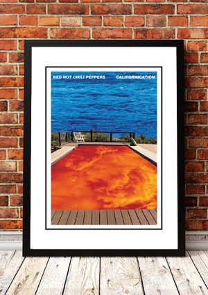 Red Hot Chili Peppers ‘Californication’ In Store Poster 1999