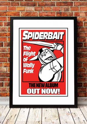 Spiderbait ‘The Flight Of Wally Funk’ In Store Poster 2001