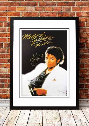 Michael Jackson ‘Thriller’ In Store Poster 1982