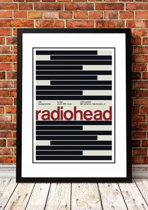 Radiohead ‘Warfield’ San Francisco, USA 1997