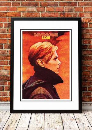 David Bowie ‘Low’ In Store Poster 1977