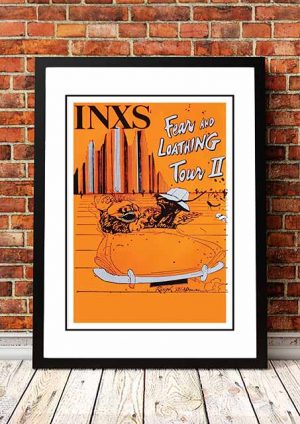 INXS ‘Fear And Loathing II’ Australian Tour 1982