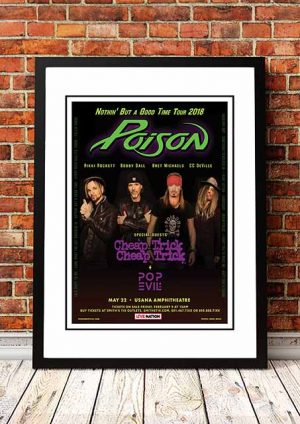 Poison ‘Nothin But A Good Time’ Tour 2018