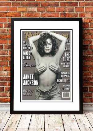 Janet Jackson ‘Joy Of Sex’ Rolling Stone Front Cover 1993