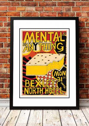 Mental As Anything ‘Bexley North Hotel’ Sydney, Australia 1980