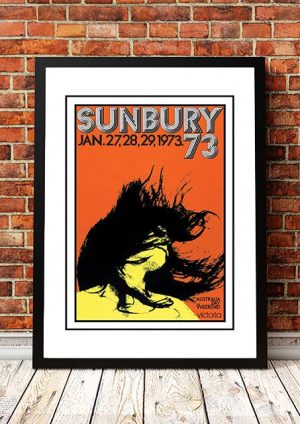 Billy Thorpe / Max Merritt / Spectrum / Johnny O’Keefe ‘Sunbury Music Festival’ Sunbury, Australia 1973