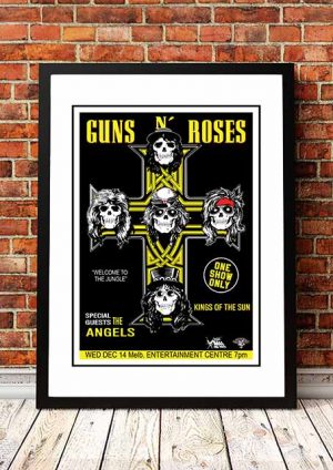 The Angels / Guns N’ Roses ‘Melbourne Entertainment Centre’ Melbourne, Australia 1988