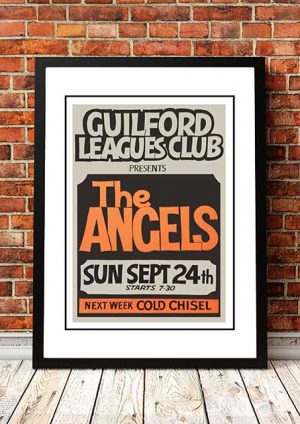 The Angels (Angel City) ‘Guilford Leagues’ Sydney, Australia 1980