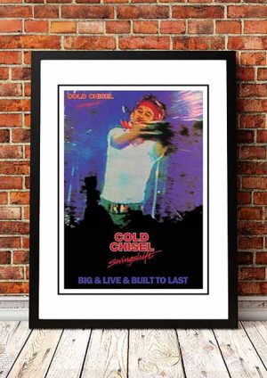 Cold Chisel ‘Swingshift’ In Store Poster 1981