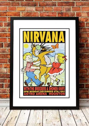 Nirvana ‘Astro Arena’ Houston, USA 1991
