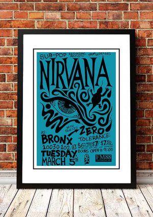 Nirvana ‘The Bronx’ Edmonton, Canada 1991