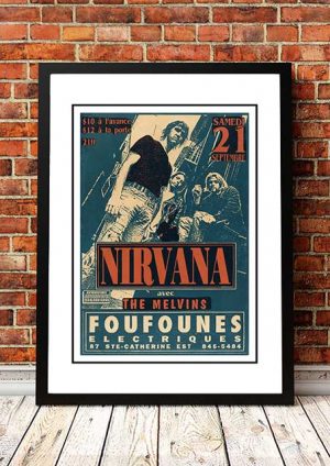 Nirvana ‘Foufounes’ Montreal, Canada 1991
