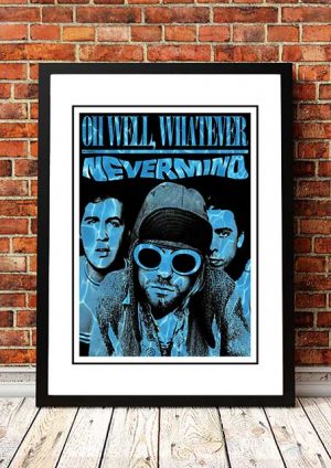 Nirvana ‘Oh Well, Whatever’ In Store Poster 1991
