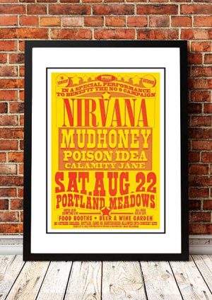 Nirvana ‘Portland Meadows’ Portland, USA 1991