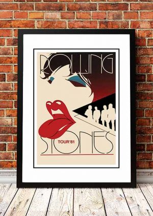 The Rolling Stones ‘Tour Poster’ 1981