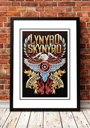 Lynyrd Skynyrd ‘Southern Rock’ In Store Poster