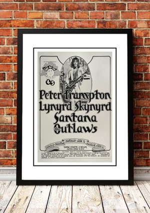 Lynyrd Skynyrd / Peter Frampton / Santana ‘Oakland Stadium’ USA 1977