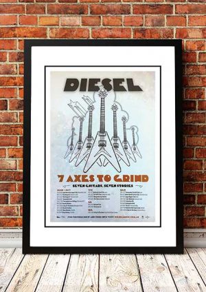 Diesel ‘7 Axes To Grind’ Australian Tour 2011
