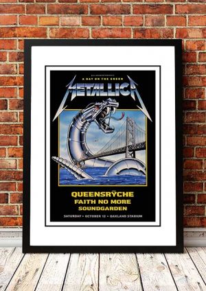 Metallica / Queensryche / Faith No More / Soundgarden ‘Oakland Stadium’ San Francisco, USA 1991