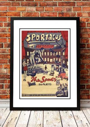 The Sports ‘Sportacus’ Australian Tour Poster 1979