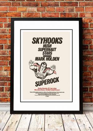 Skyhooks ‘Superock Festival’ Melbourne, Australia 1976