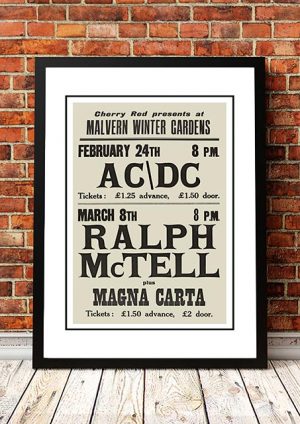 AC/DC ‘Malvern Gardens’ Great Malvern, UK 1977