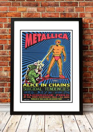 Metallica / Alice In Chains ‘Velodrome Field’ California, USA 1994