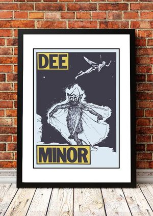 Dee Minor And The Dischords Promo Poster 1980’s