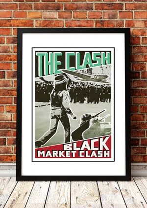 The Clash ‘Black Market Clash’ In Store Poster 1980