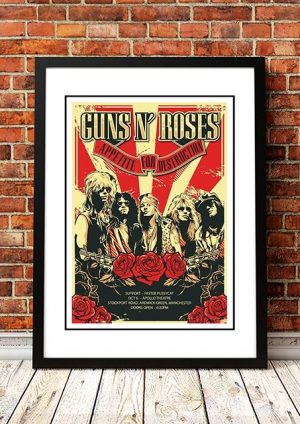 Guns N’ Roses ‘Appetite For Destruction’ Manchester, UK 1987