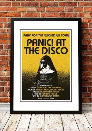 Panic! At The Disco ‘Pray For The Wicked’ UK Tour 2019