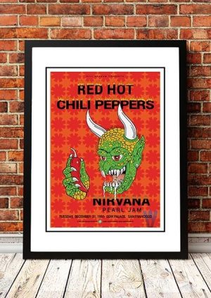 Red Hot Chili Peppers / Nirvana / Pearl Jam ‘Cow Palace’ USA 1991