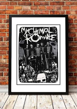 My Chemical Romance ‘Black And White’ In Store Poster