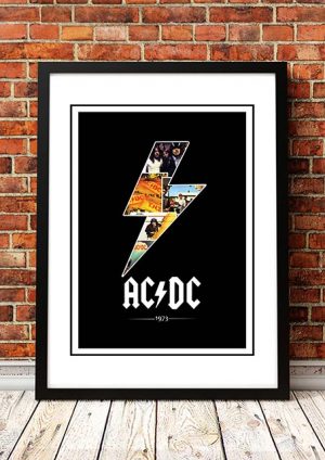 AC/DC ‘1973’ Poster