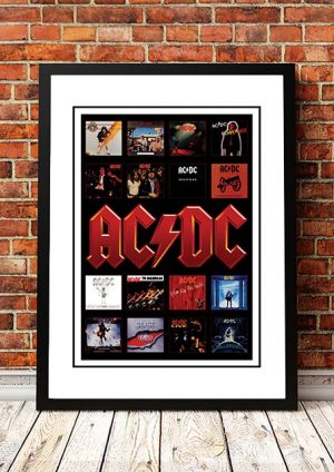 AC/DC ‘Albums’ Poster 2005