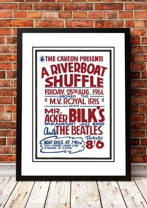 The Beatles (as Support Band) / Acker Bilk ‘Riverboat Shuffle’ Liverpool, UK 1961