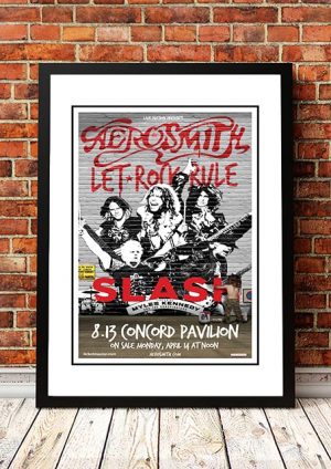 Aerosmith / Slash ‘Concord Pavillion’ Concord, USA 2013