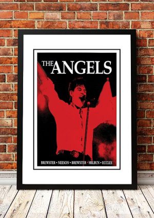 The Angels (Angel City) ‘Australian Tour’ Poster 1995