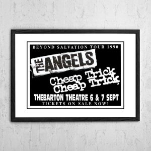 The Angels (Angel City) / Cheap Trick ‘Thebarton Theatre’ Adelaide, Australia 1990