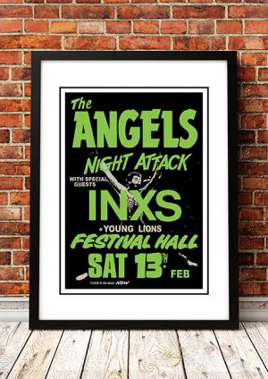 The Angels (Angel City) / INXS ‘Festival Hall’ Brisbane, Australia 1982