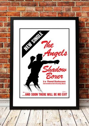The Angels (Angel City) ‘Shadow Boxer’ In Store Poster 1979