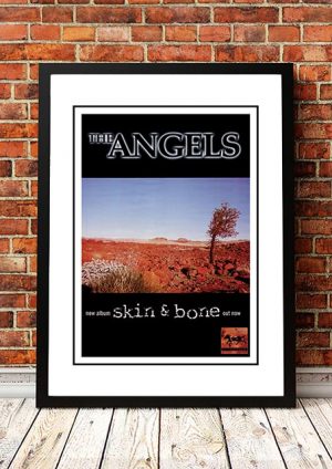 The Angels (Angel City) ‘Skin And Bone’ In Store Poster 1998
