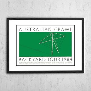 Australian Crawl ‘Backyard Tour’ Australia 1984