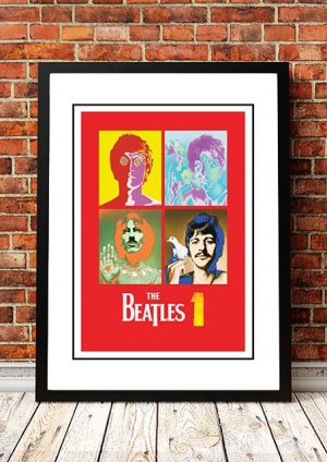 The Beatles ‘1’ In Store Poster 2000